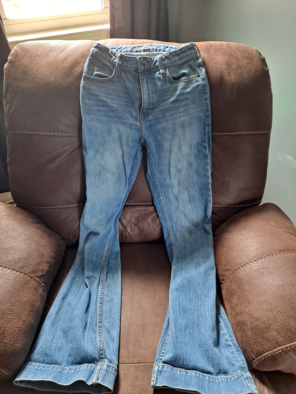 Seven7 Light Blue Flare Jeans